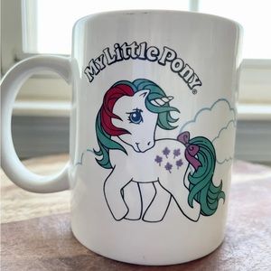 2014 My Little Pony Mug Hasbro Gusty and June Rose Unicorn